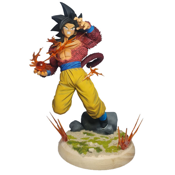 Figura 3D resina Goku Saiyan 4 Dragon Ball GT