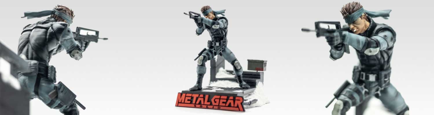 GALERÍA DE FOTOS FIGURA SOLID SNAKE – METAL GEAR SOLID