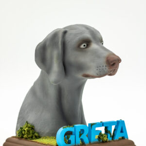 Busto personalizado de mascota