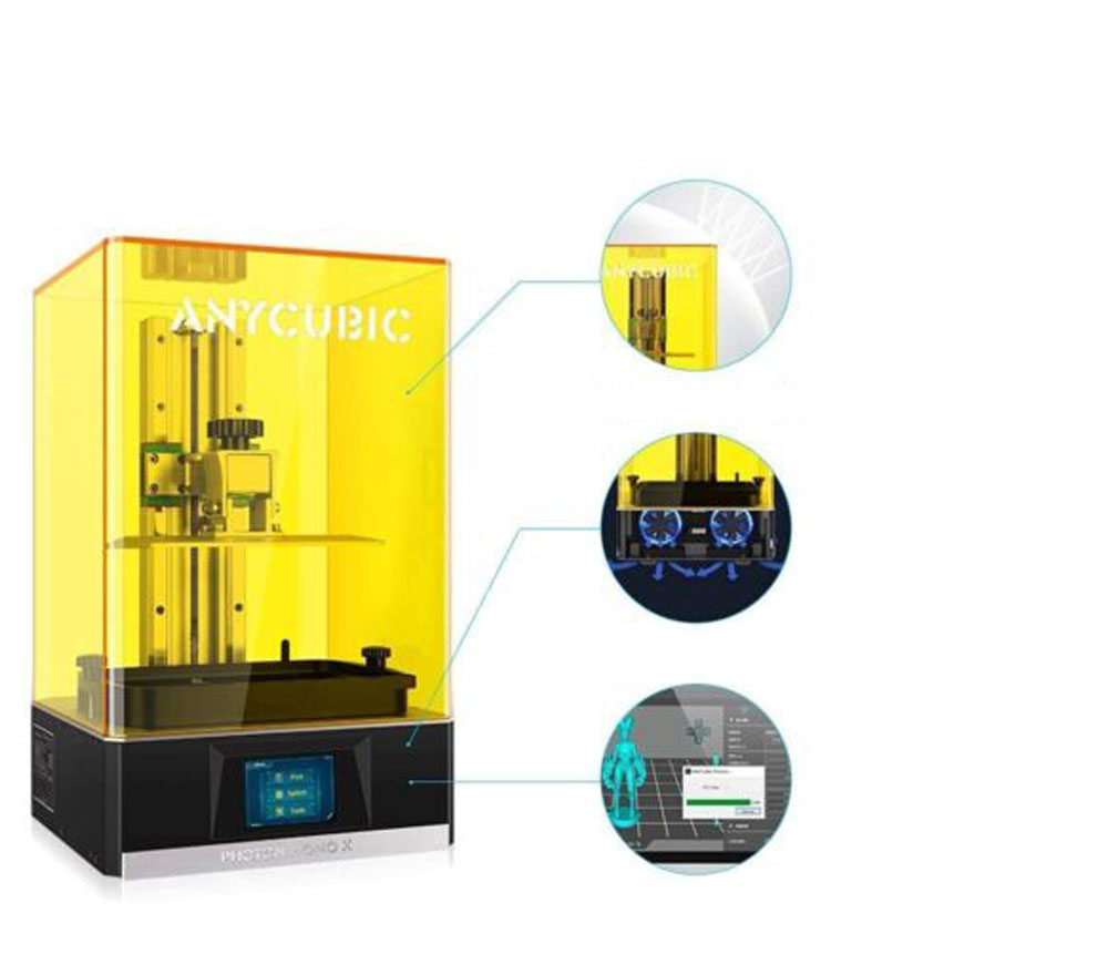 Portada Módulo 2, partes de una impresora 3d de resina